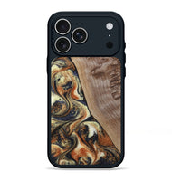 iPhone 17 Pro Max Wood Phone Case - Lyla (Black & White, 809228)