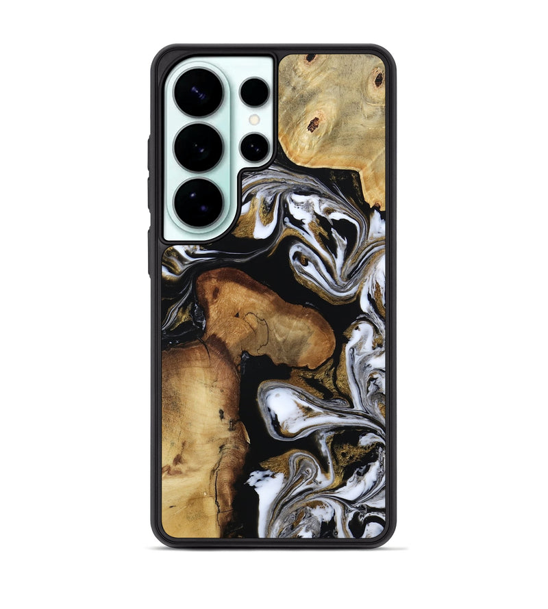 Galaxy S26 Ultra Wood Phone Case - Maisie (Black & White, 809230)