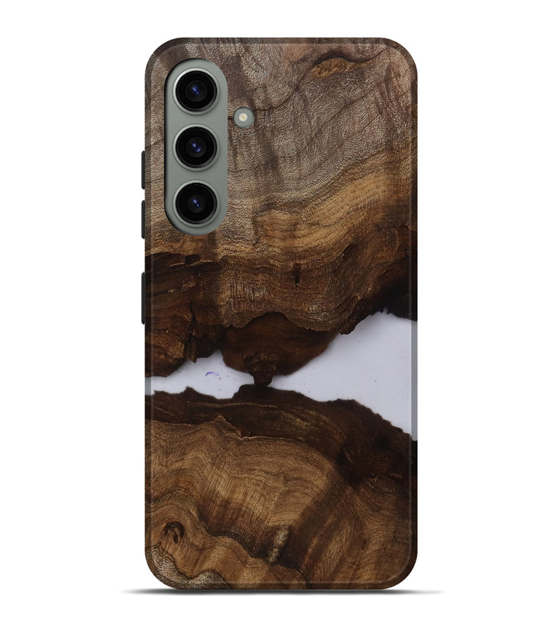 Galaxy S24 Plus Wood Live Edge Phone Case - Zoie (Clear, 809250)