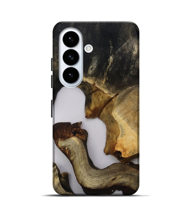Galaxy S26 Wood Live Edge Phone Case - Lyn (Clear, 809257)