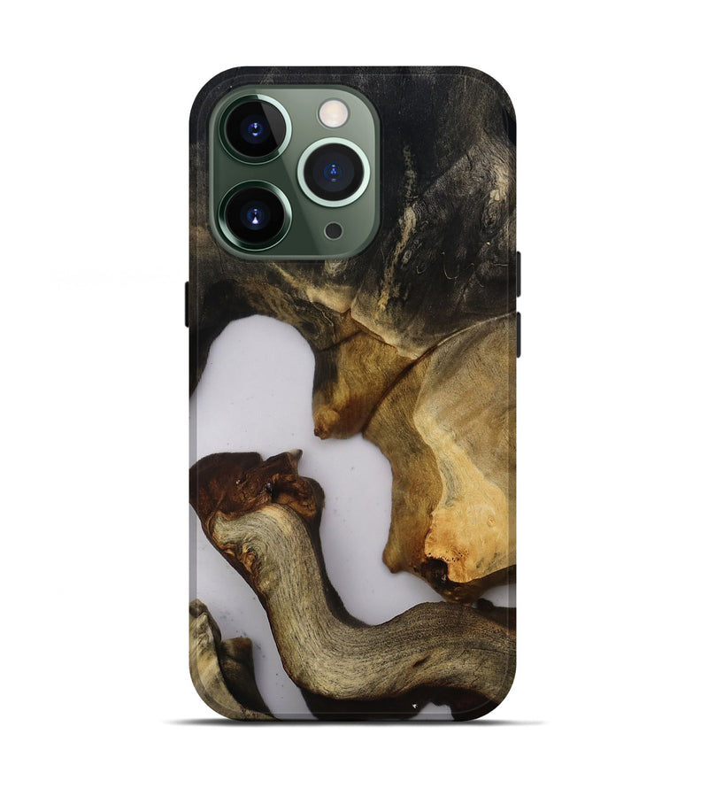 iPhone 13 Pro Wood Live Edge Phone Case - Lyn (Clear, 809257)