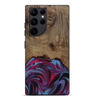 Galaxy S22 Ultra Wood Live Edge Phone Case - Atlas (Purple, 809267)