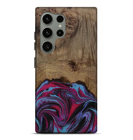Galaxy S24 Ultra Wood Live Edge Phone Case - Atlas (Purple, 809267)
