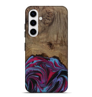 Galaxy S25 Plus Wood Live Edge Phone Case - Atlas (Purple, 809267)