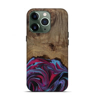 iPhone 13 Pro Wood Live Edge Phone Case - Atlas (Purple, 809267)