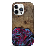 iPhone 15 Pro Max Wood Live Edge Phone Case - Atlas (Purple, 809267)
