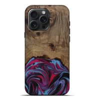 iPhone 16 Pro Max Wood Live Edge Phone Case - Atlas (Purple, 809267)