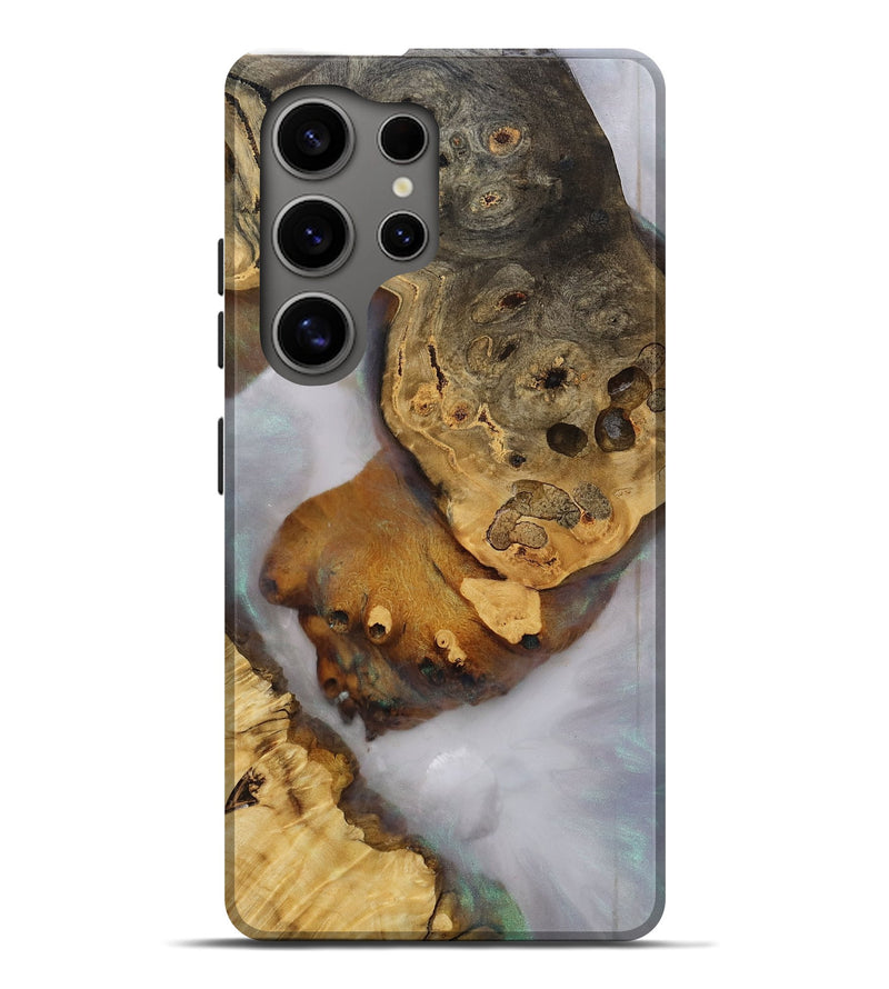 Galaxy S25 Ultra Wood Live Edge Phone Case - Corina (Clear, 809269)