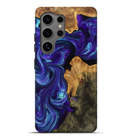 Galaxy S25 Ultra Wood Live Edge Phone Case - Alayah (Purple, 809272)