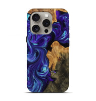 iPhone 16 Pro Wood Live Edge Phone Case - Alayah (Purple, 809272)