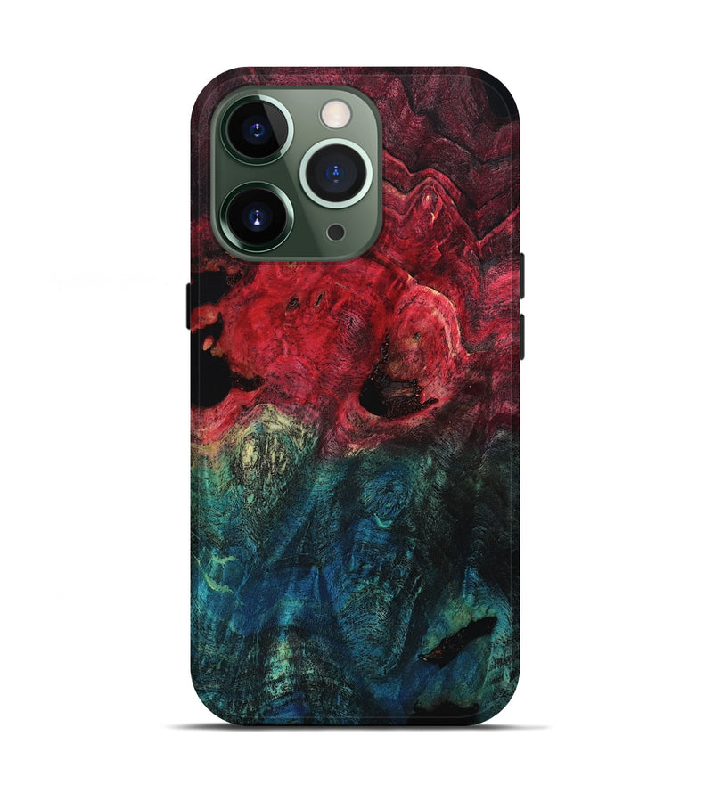 iPhone 13 Pro Wood Live Edge Phone Case - Tomeka (Wood Burl, 809280)