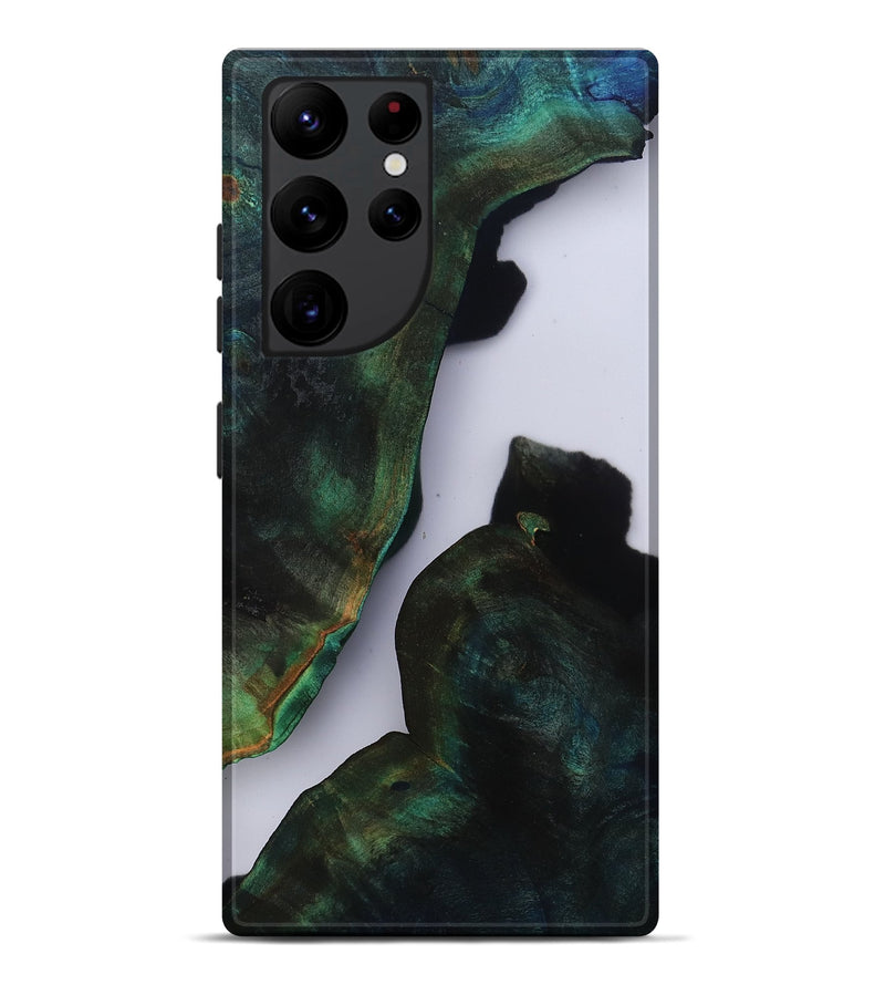 Galaxy S22 Ultra Wood Live Edge Phone Case - Jules (Clear, 809285)