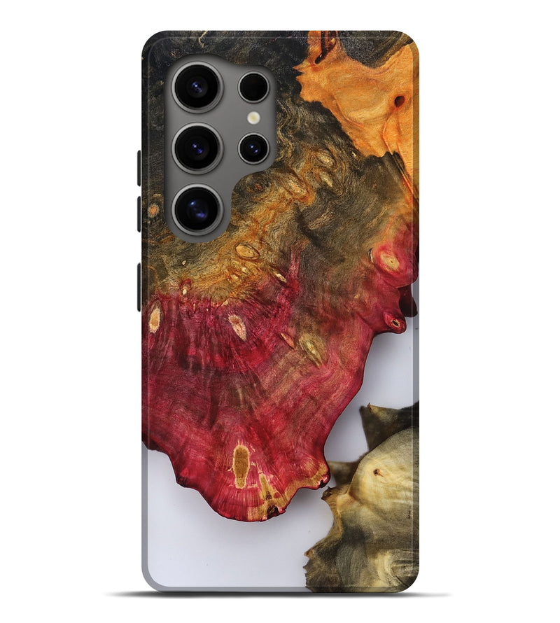 Galaxy S25 Ultra Wood Live Edge Phone Case - Heidy (Clear, 809287)