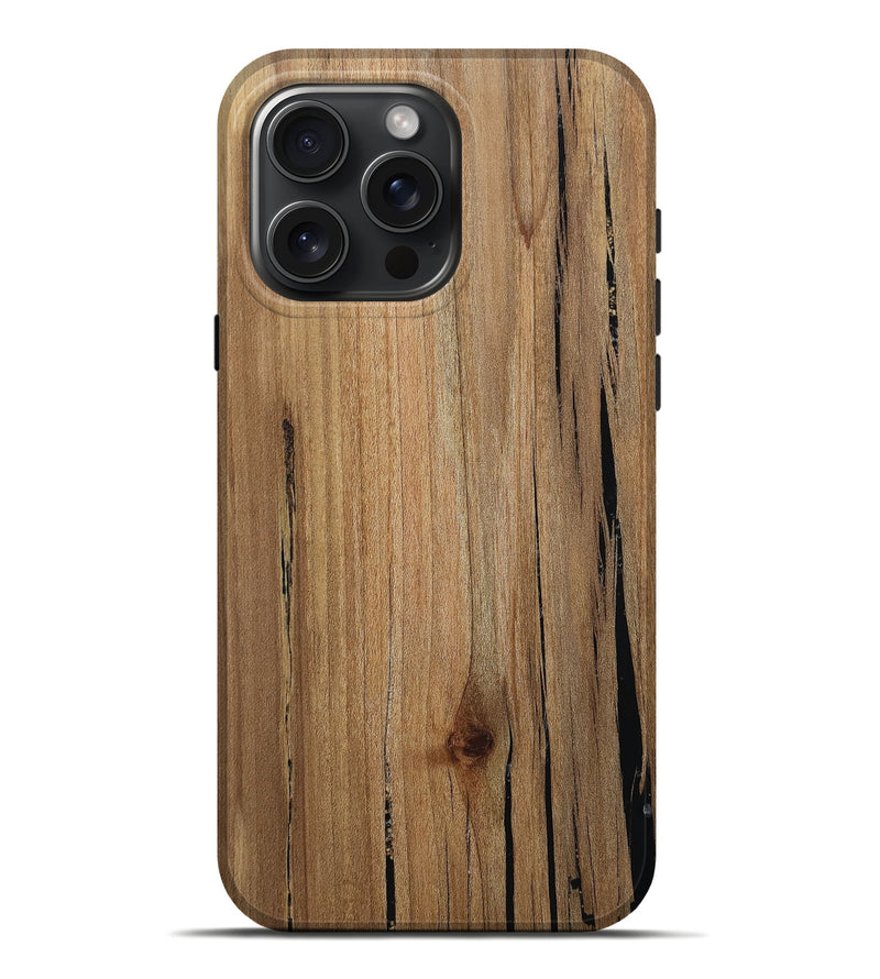 iPhone 16 Pro Max Wood Live Edge Phone Case - Nikki (Wood Burl, 809293)