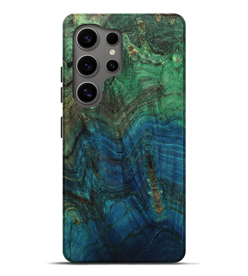 Galaxy S25 Ultra Wood Live Edge Phone Case - Bridget (Double Dyed, 809296)