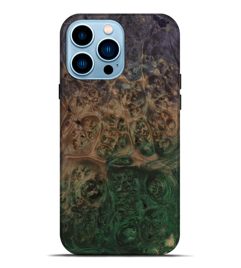 iPhone 14 Pro Max Wood Live Edge Phone Case - Rachael (Wood Burl, 809297)