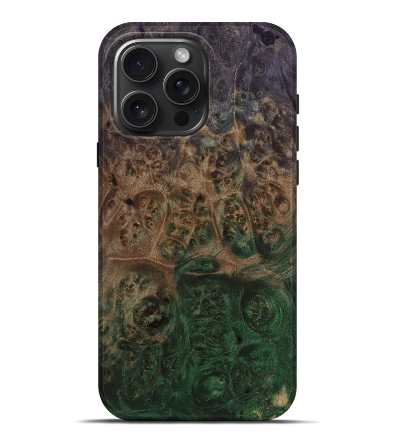 iPhone 16 Pro Max Wood Live Edge Phone Case - Rachael (Wood Burl, 809297)