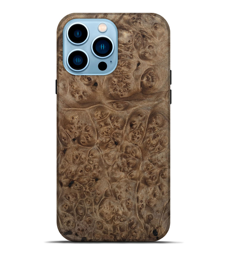 iPhone 14 Pro Max Wood Live Edge Phone Case - Susana (Wood Burl, 809298)