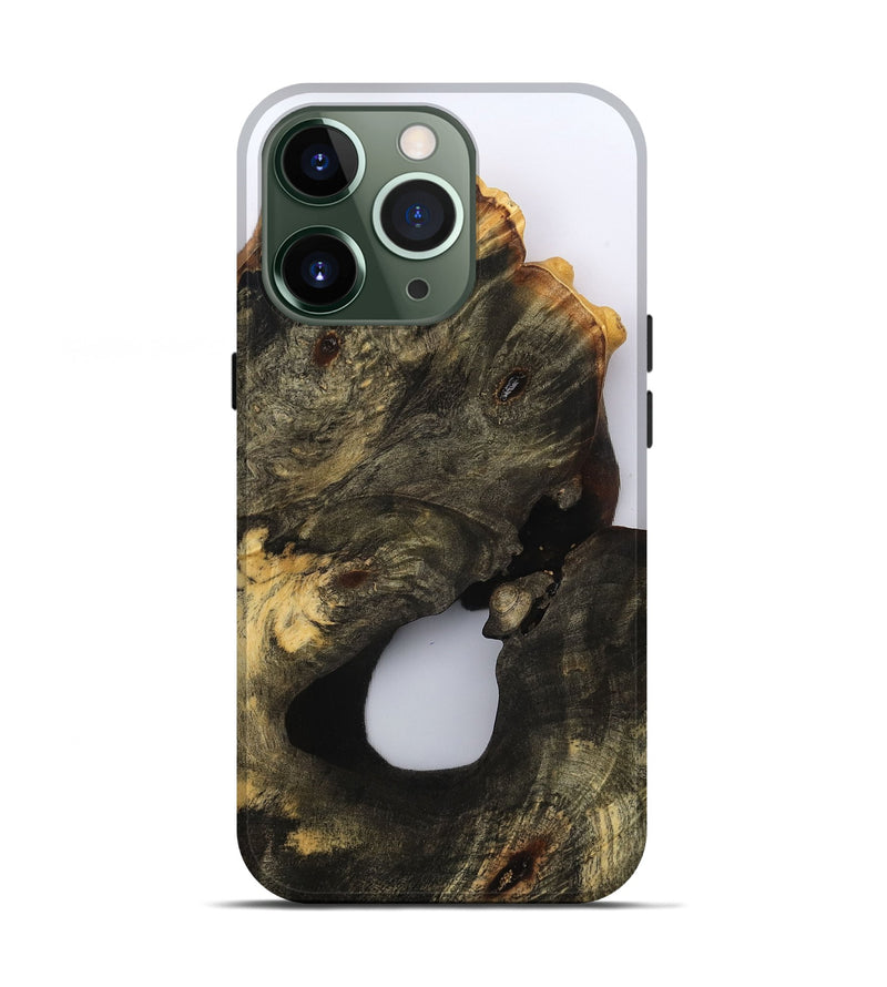 iPhone 13 Pro Wood Live Edge Phone Case - Dominik (Clear, 809300)