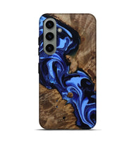 Galaxy S24 Wood Live Edge Phone Case - Keri (Blue, 809303)