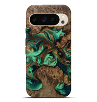 Pixel 10 Pro XL Wood Live Edge Phone Case - Brynn (Green, 809306)