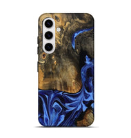 Galaxy S25 Wood Live Edge Phone Case - Aylani (Blue, 809307)