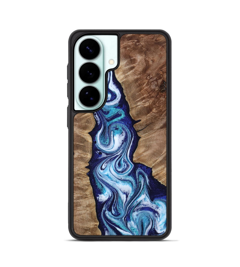 Galaxy S26 Wood Phone Case - Azul (Blue, 809313)