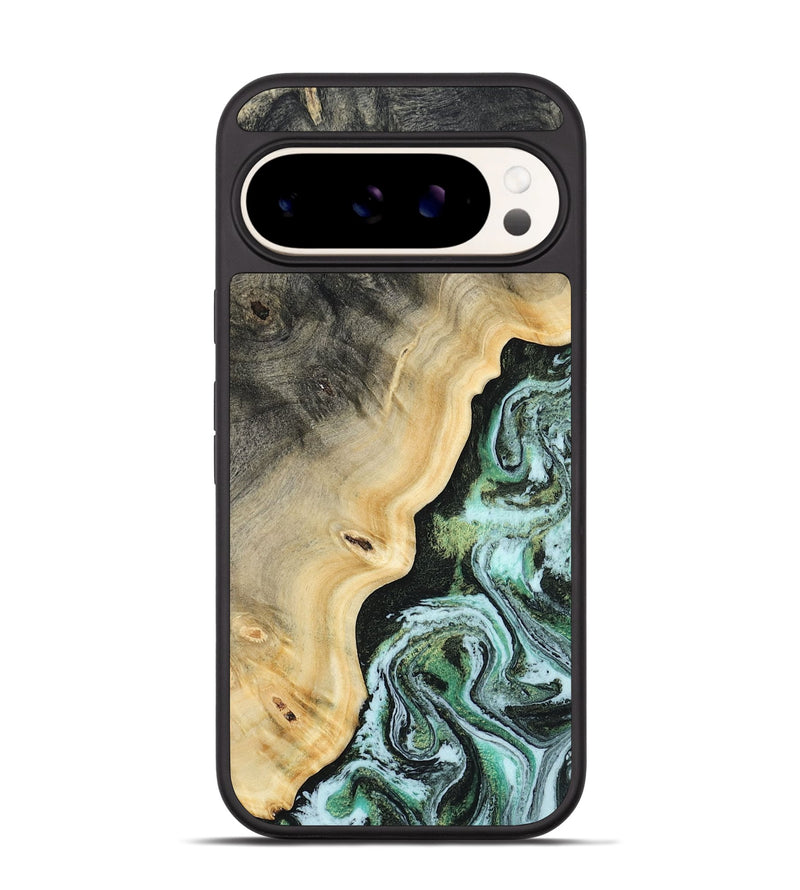 Pixel 9 Pro Wood Phone Case - Emile (Green, 809314)