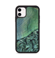 iPhone 11 Wood Phone Case - Paola (Green, 809315)