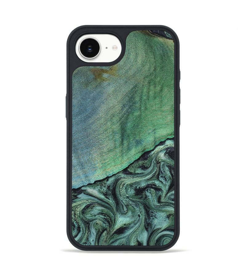 iPhone 16e Wood Phone Case - Paola (Green, 809315)