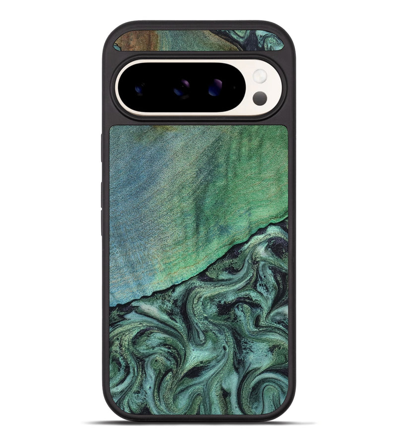Pixel 10 Pro XL Wood Phone Case - Paola (Green, 809315)