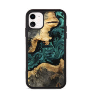 iPhone 11 Wood Phone Case - Sommer (Green, 809316)