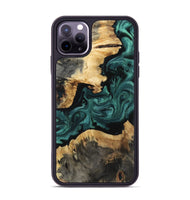 iPhone 11 Pro Max Wood Phone Case - Sommer (Green, 809316)