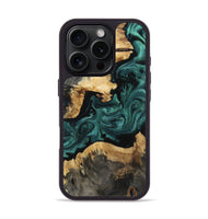 iPhone 16 Pro Wood Phone Case - Sommer (Green, 809316)
