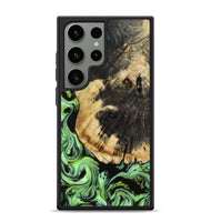 Galaxy S24 Ultra Wood Phone Case - Robert (Green, 809317)
