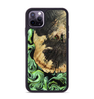 iPhone 11 Pro Max Wood Phone Case - Robert (Green, 809317)