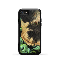 iPhone SE Wood Phone Case - Robert (Green, 809317)