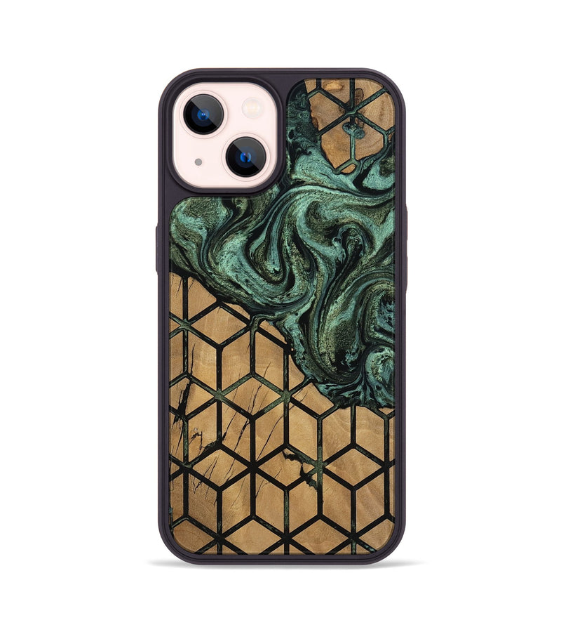 iPhone 14 Wood Phone Case - Kayce (Pattern, 809319)