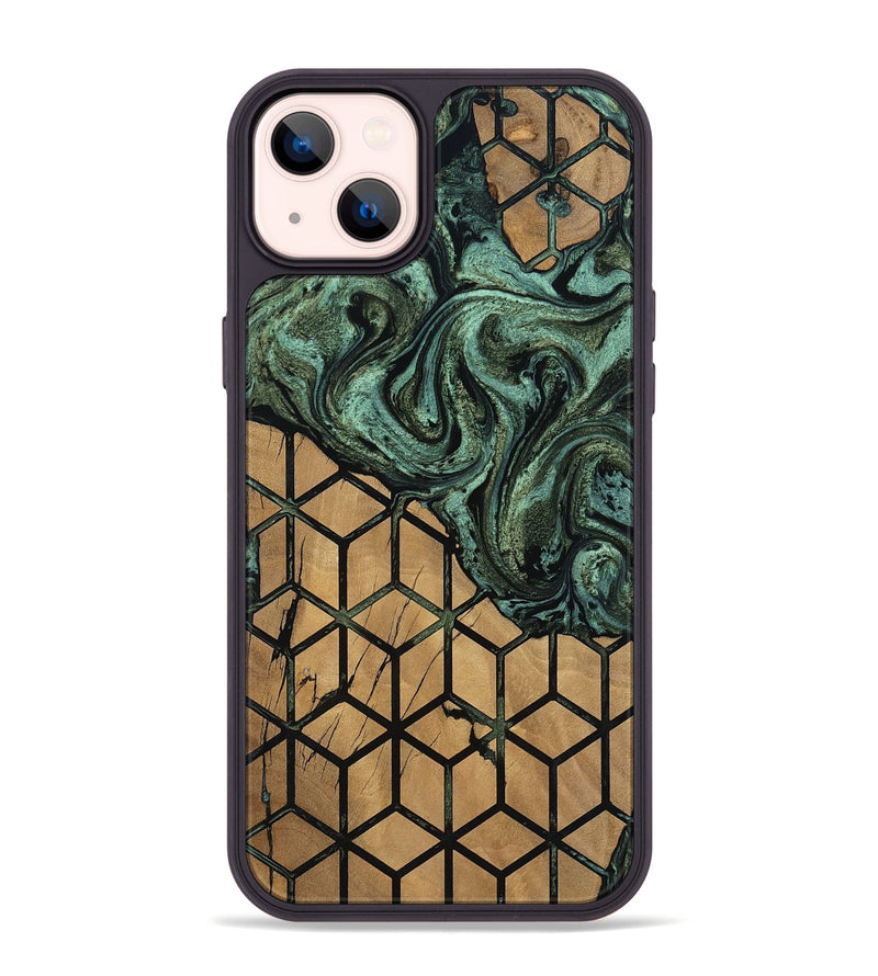 iPhone 14 Plus Wood Phone Case - Kayce (Pattern, 809319)