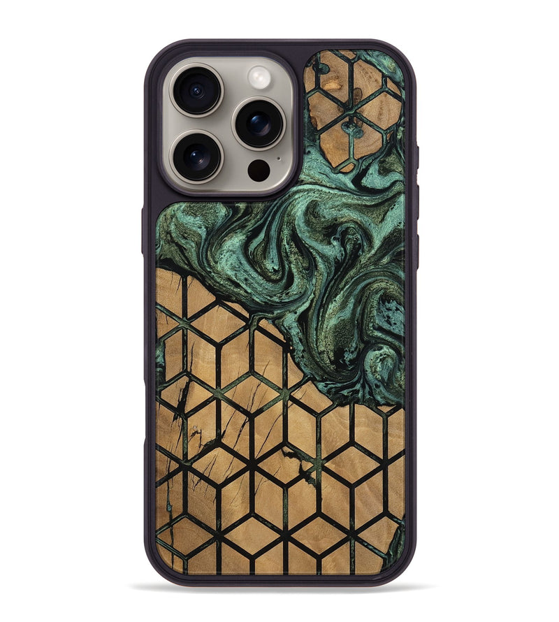 iPhone 16 Pro Max Wood Phone Case - Kayce (Pattern, 809319)