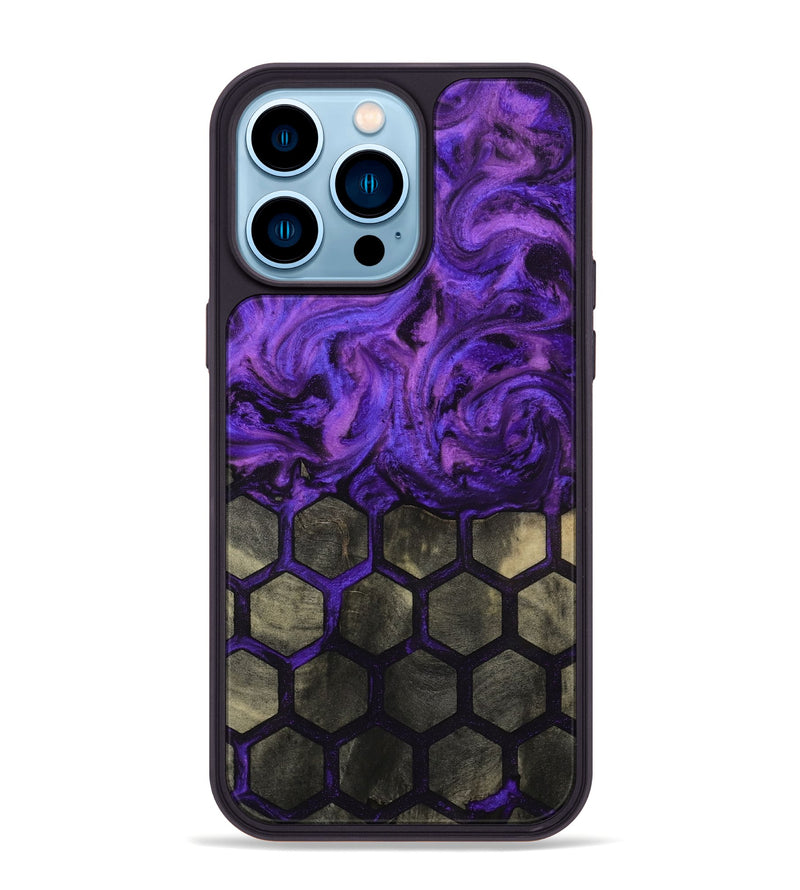 iPhone 14 Pro Max Wood Phone Case - Ocie (Pattern, 809320)