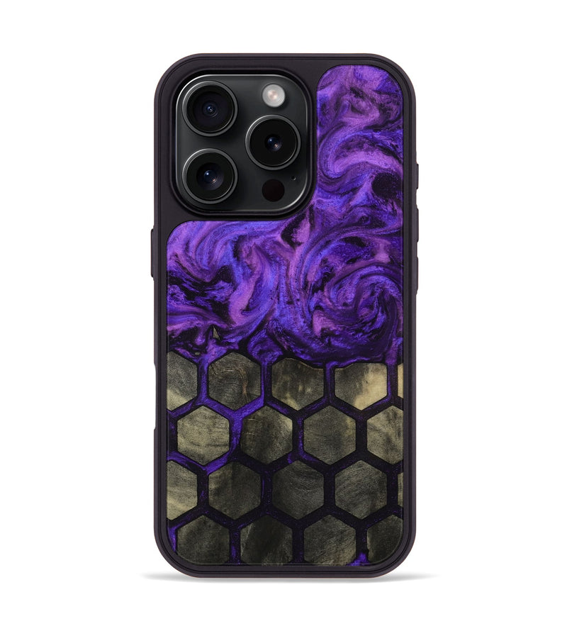 iPhone 16 Pro Wood Phone Case - Ocie (Pattern, 809320)