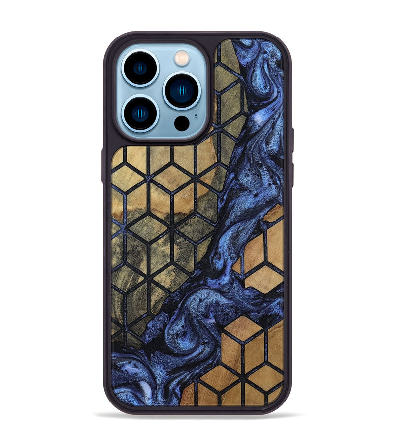 iPhone 14 Pro Max Wood Phone Case - Esme (Pattern, 809321)
