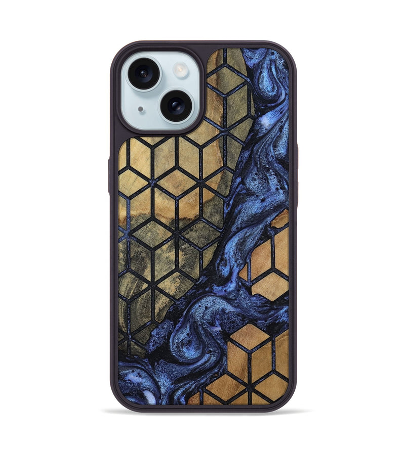 iPhone 15 Wood Phone Case - Esme (Pattern, 809321)