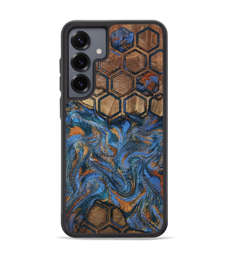 Galaxy S25 Plus Wood Phone Case - Alfreda (Pattern, 809322)
