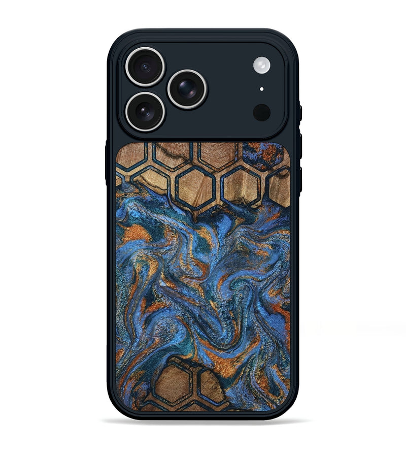 iPhone 17 Pro Max Wood Phone Case - Alfreda (Pattern, 809322)