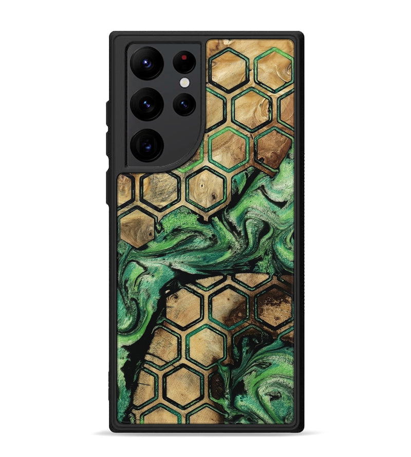 Galaxy S22 Ultra Wood Phone Case - Juwan (Pattern, 809323)