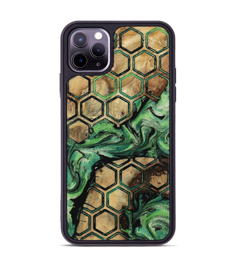 iPhone 11 Pro Max Wood Phone Case - Juwan (Pattern, 809323)