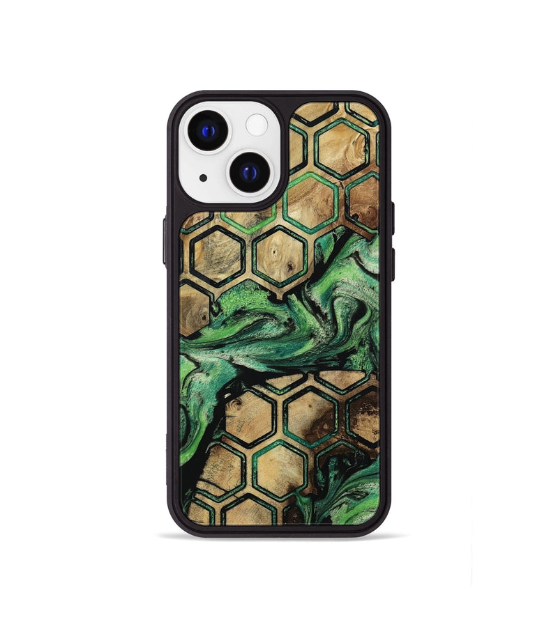 iPhone 13 mini Wood Phone Case - Juwan (Pattern, 809323)