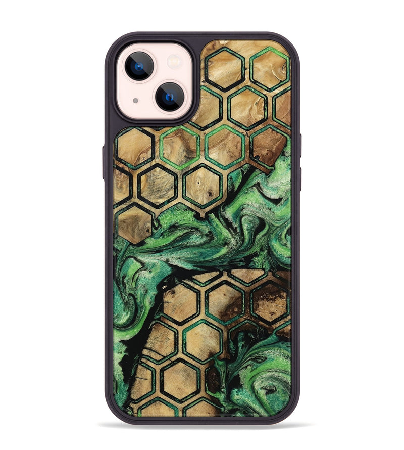 iPhone 14 Plus Wood Phone Case - Juwan (Pattern, 809323)